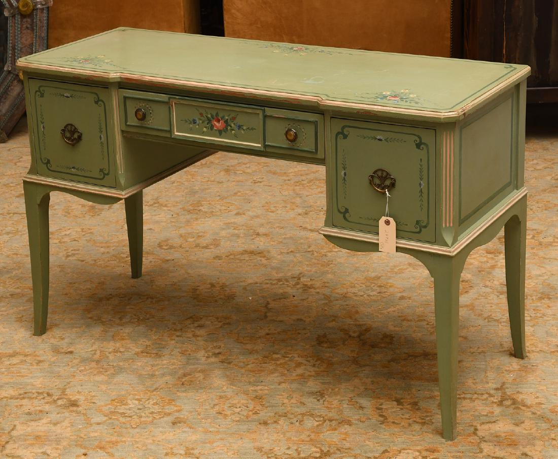 Vintage hand-painted floral desk (1 of 7)
