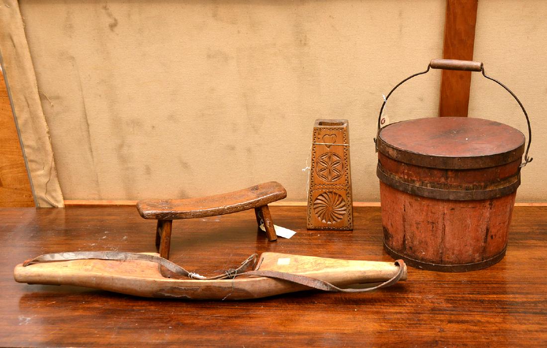 (4) Shaker/Folk Art pieces (1 of 10)