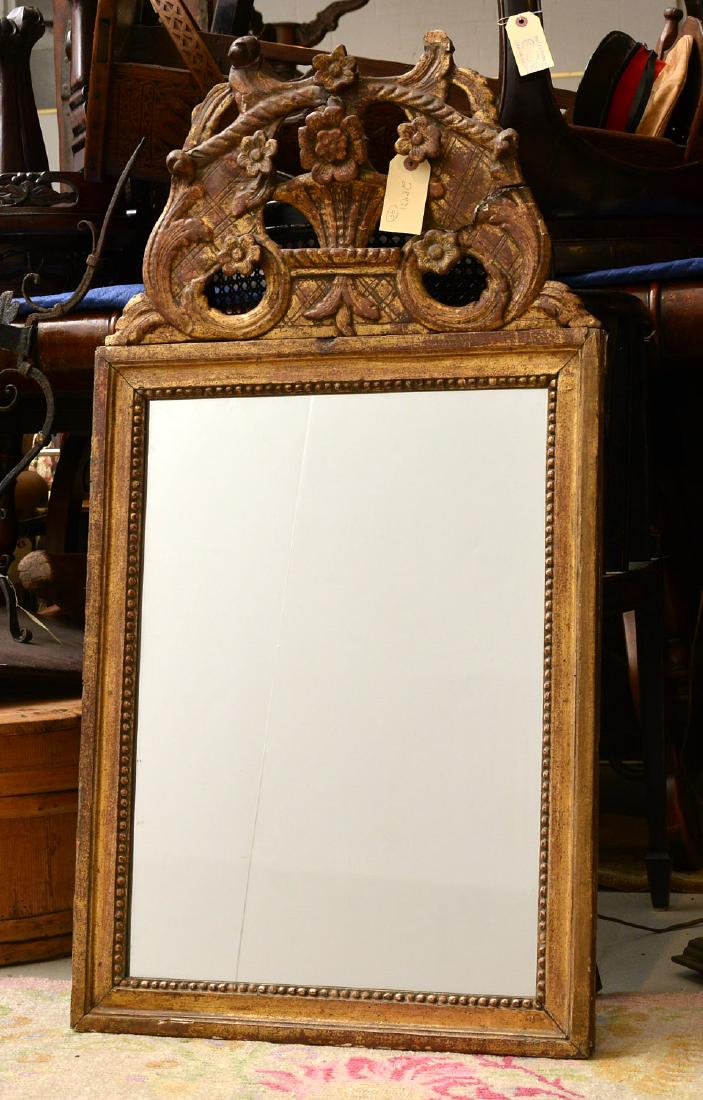 Neo-Classical giltwood wall mirror (1 of 6)