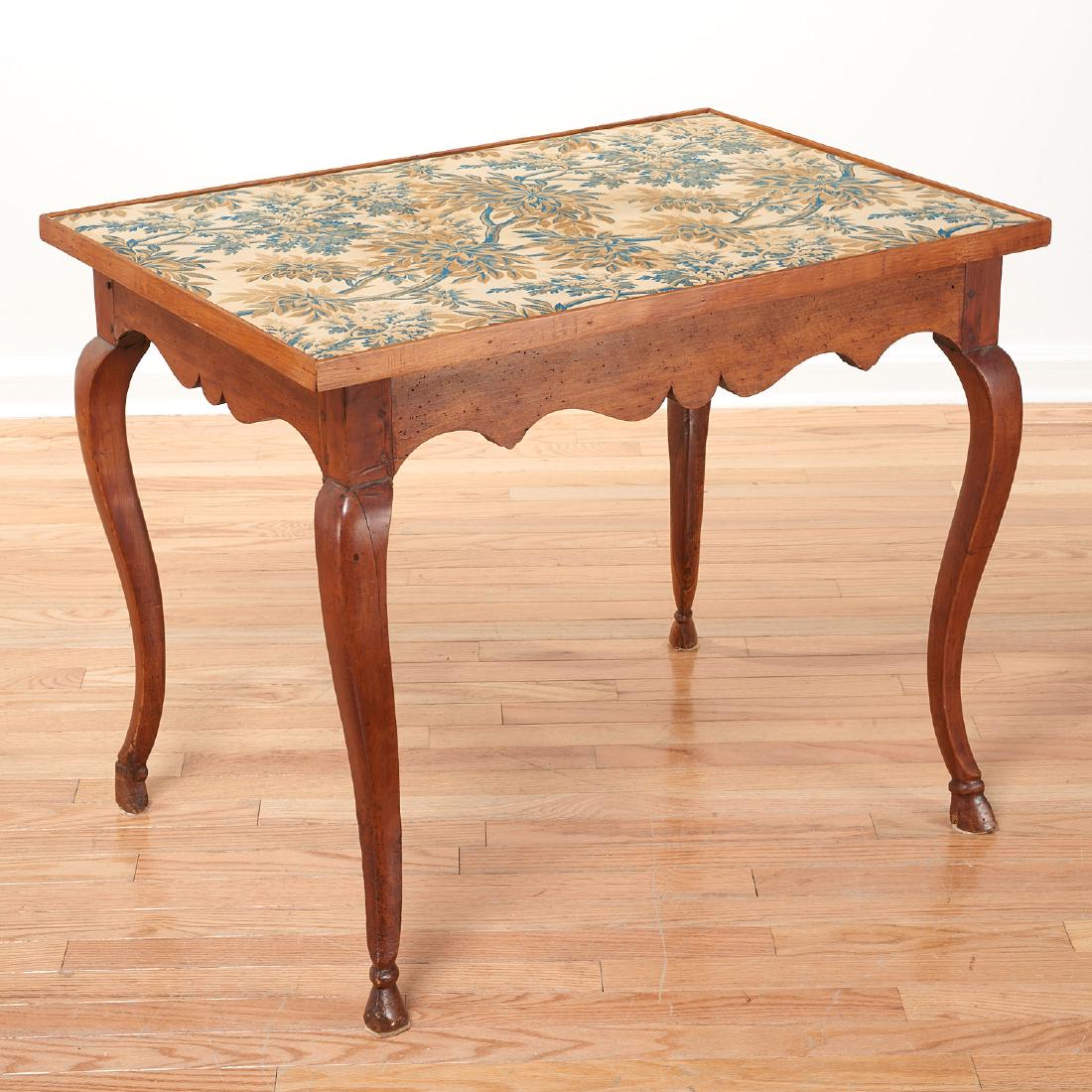 Antique French Provincial card table (1 of 6)
