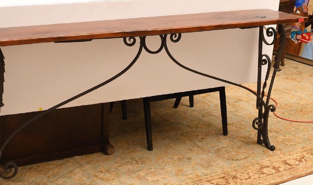 Spanish style console table (1 of 9)