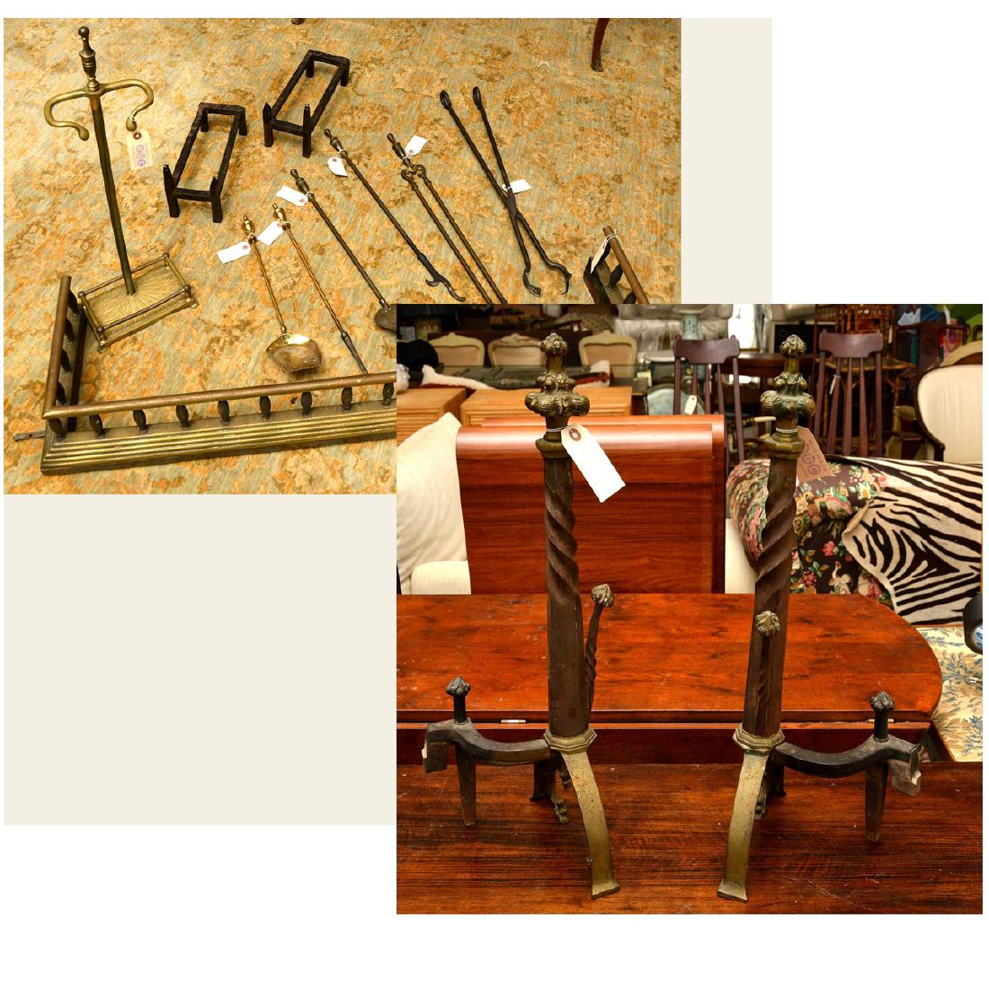 Collection of (12) fire accessories (1 of 10)