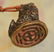 Chinese bronze Buddhist lion seal