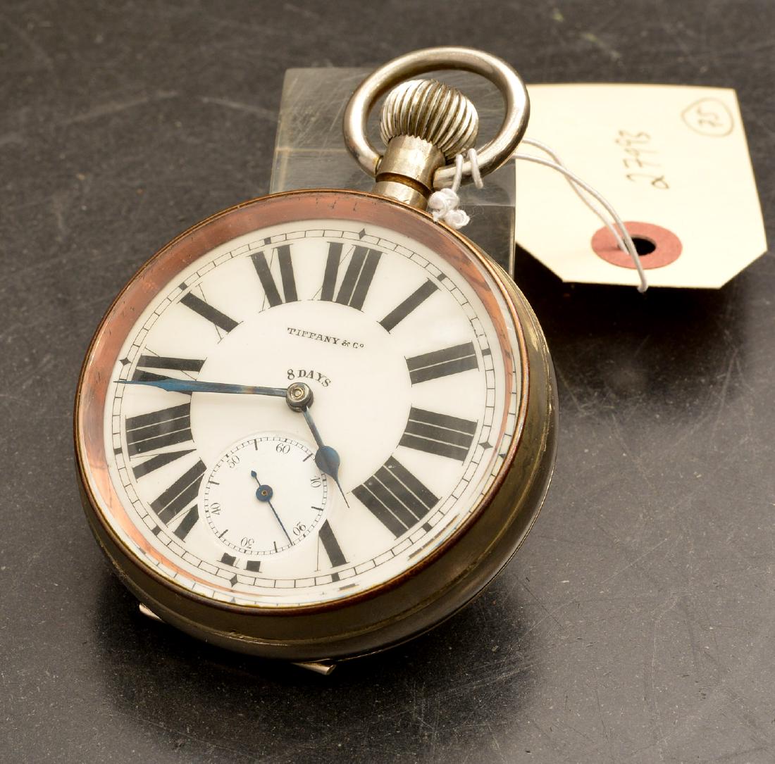 Antique Tiffany & Co. open face pocket watch (1 of 10)