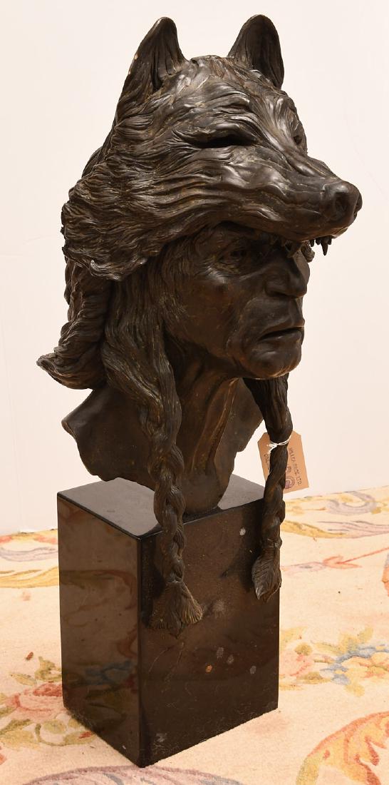 B. Roman, bronze Wolfman sculpture (1 of 8)