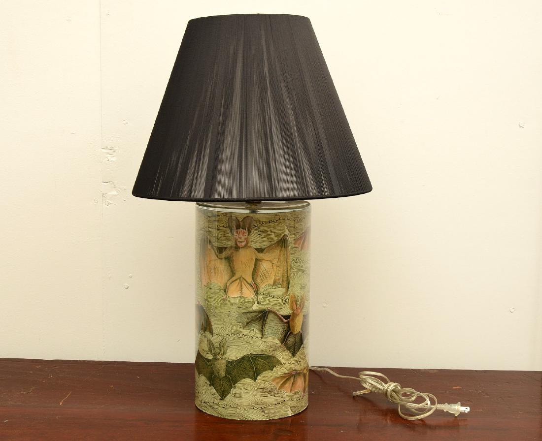 John Derian cylinder bat table lamp (1 of 7)