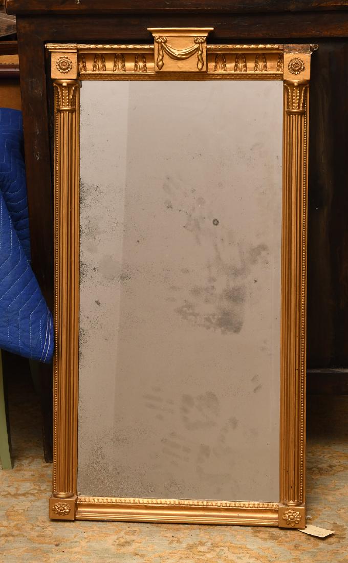 Neo-Classical style giltwood mirror (1 of 5)