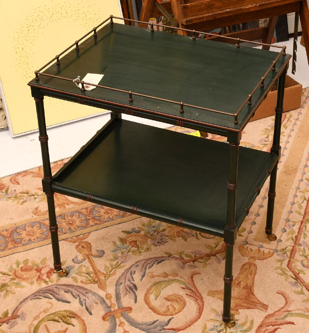 Painted Sheraton style tea cart (1 of 6)