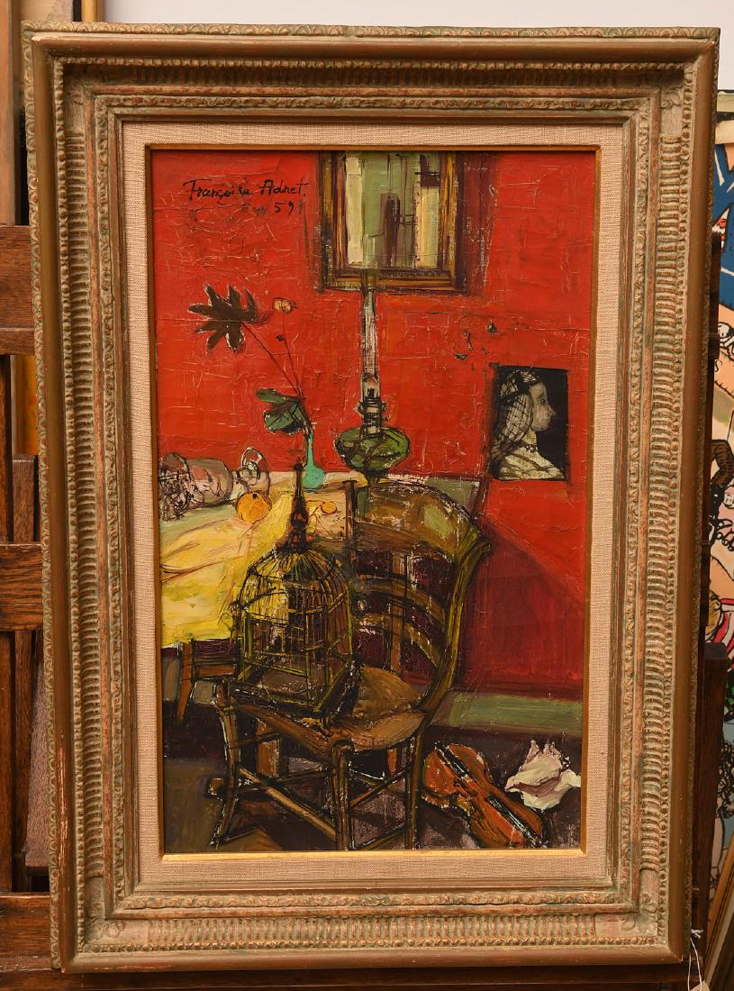 Francoise Adnet, painting (1 of 8)