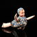 Vintage French mechanical swimming doll