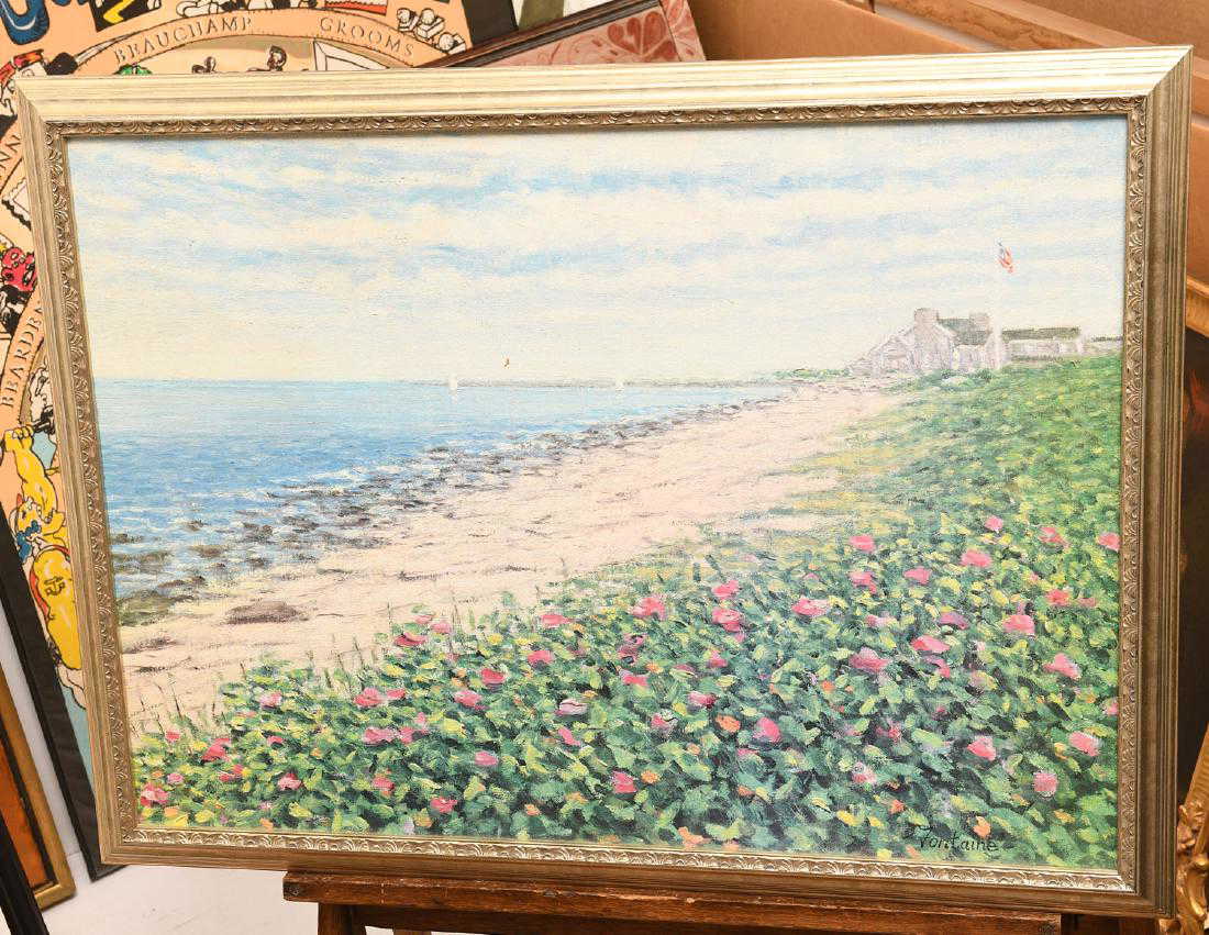 E. Joseph Fontaine, painting