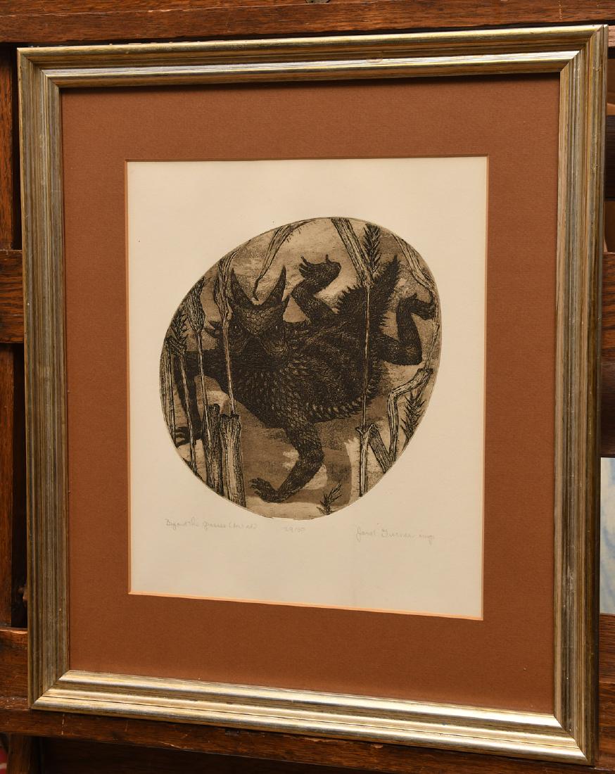 Janet Elizabeth Turner, etching (1 of 6)