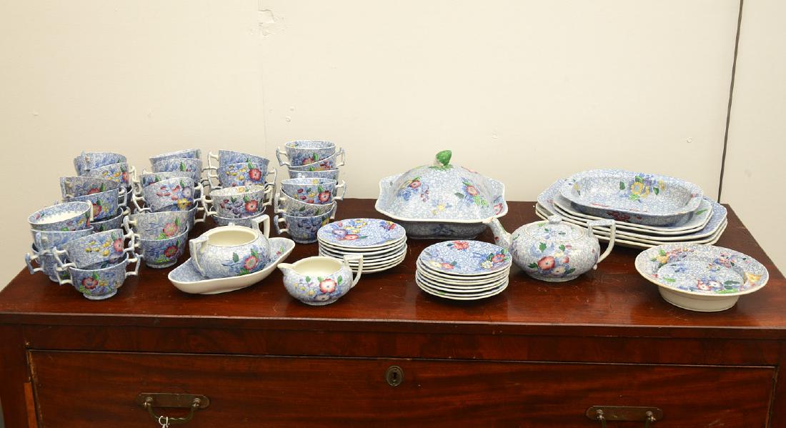 Copeland Spode 'Wild Flowers' partial dinner set (1 of 10)