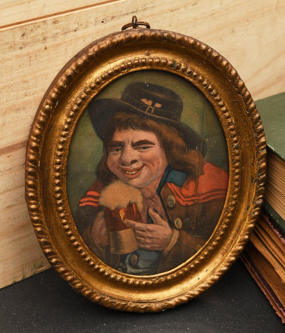Antique Grotesque miniature portrait (1 of 4)