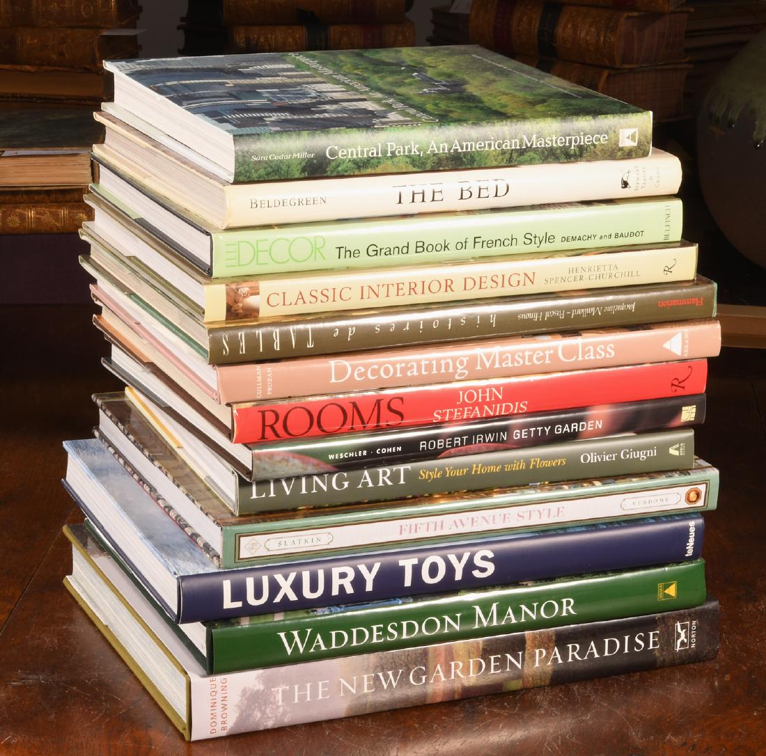 BOOKS: (13) Vols Decorating Design Style, 1 Signed (1 of 6)