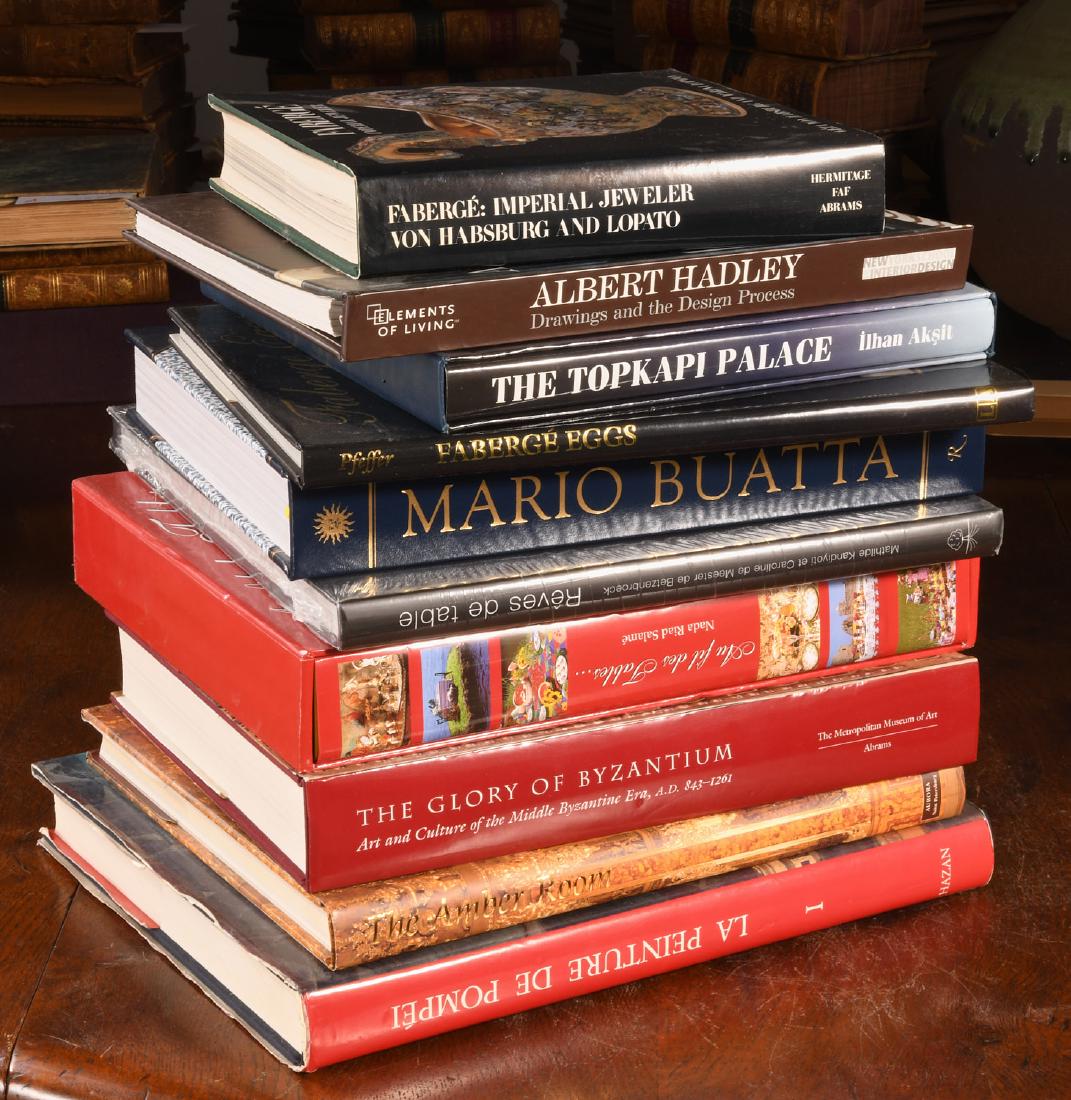 BOOKS: (10) Vols Art Design Faberge (1 of 7)