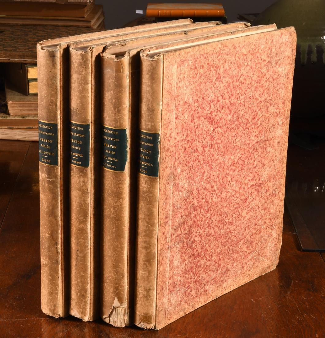 BOOKS: (4) Vols 1800 Complete Music of Haydn Paris (1 of 6)