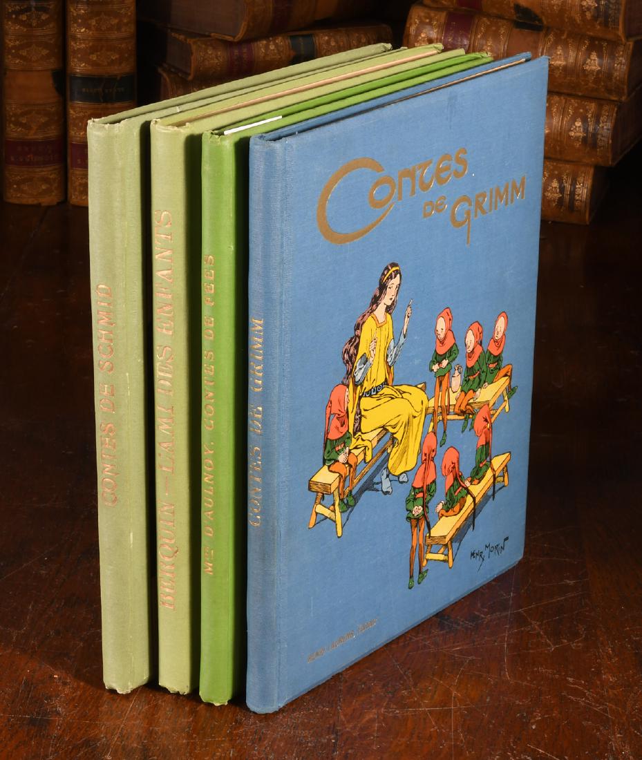 BOOKS: (4) Vols Illustrated French Children's (1 of 7)