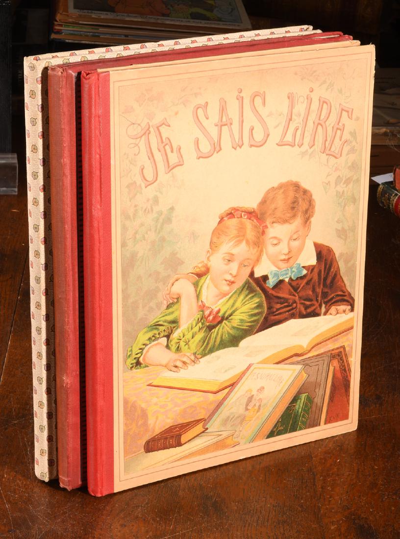 BOOKS: (3) Vols Illustrated French Childrens c1900 (1 of 6)