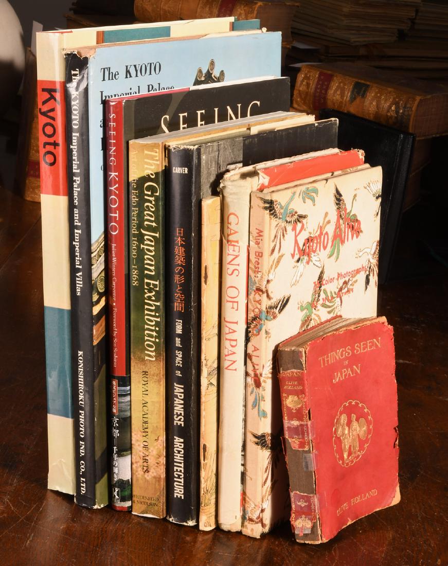 BOOKS: (9) Vols Japanese Art Architecture Kyoto (1 of 10)