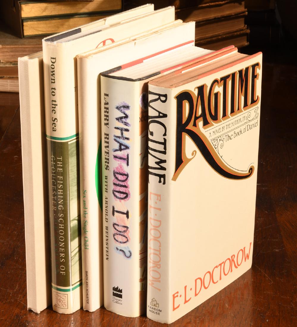 BOOKS: (5) Signed: Doctorow Larry Rivers Others (1 of 9)