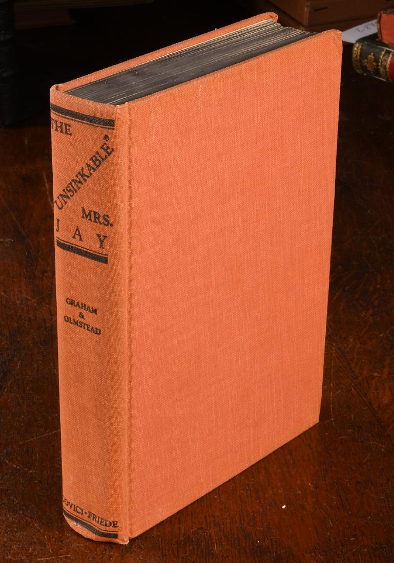 BOOKS: Signed 1934 Unsinkable Mrs. Jay Molly Brown (1 of 6)