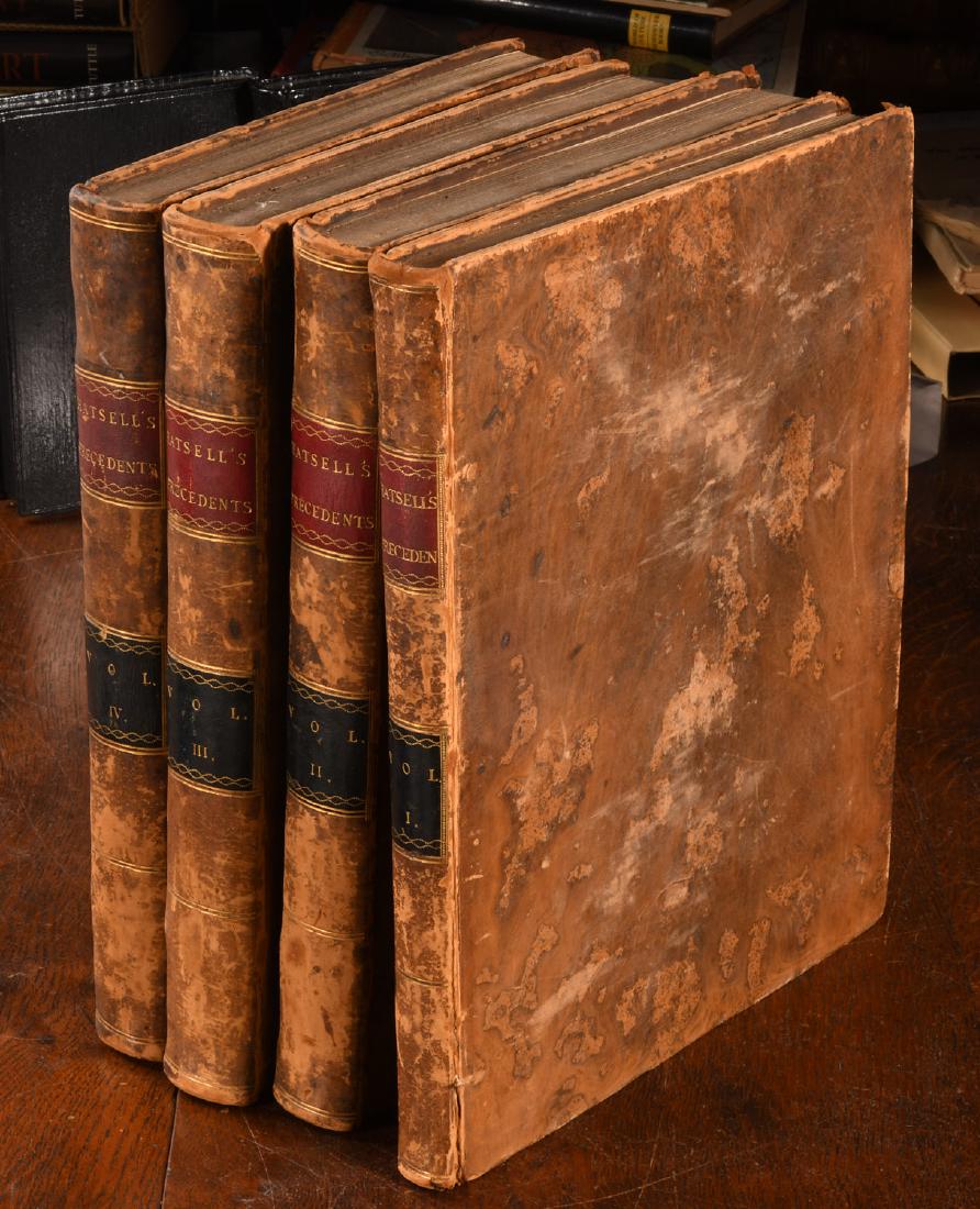 BOOKS: (4) Vols 1796 Precedents House of Commons (1 of 8)