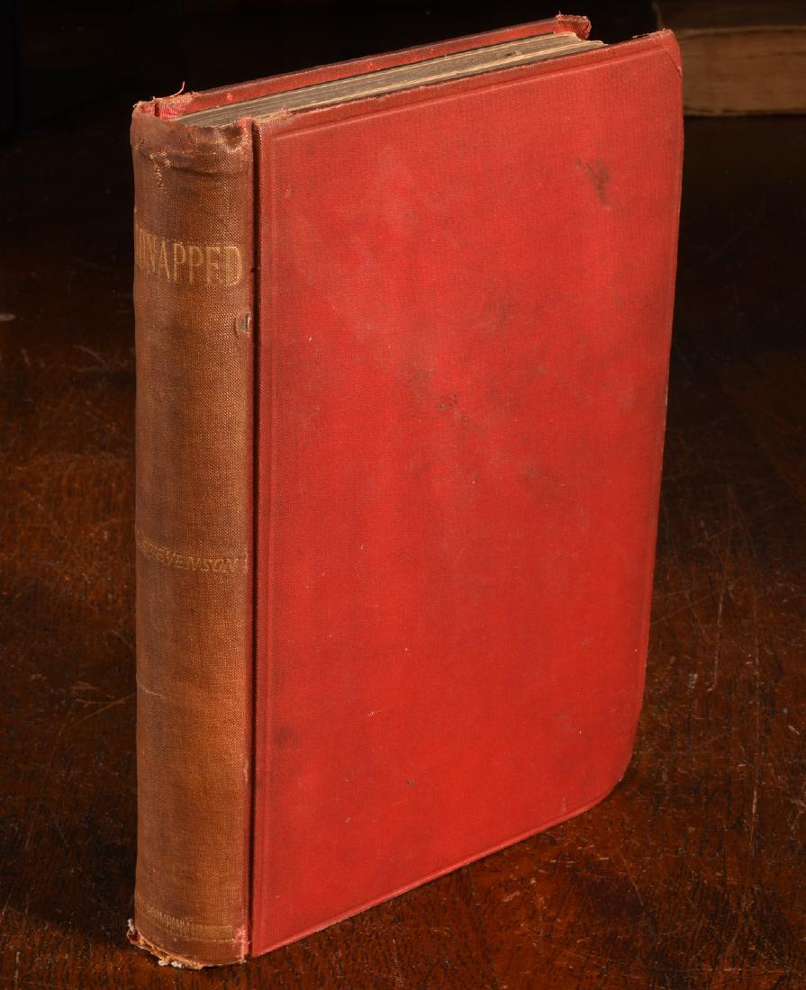 BOOKS: Stevenson 1886 Kidnapped 1st Ed Cassell (1 of 8)