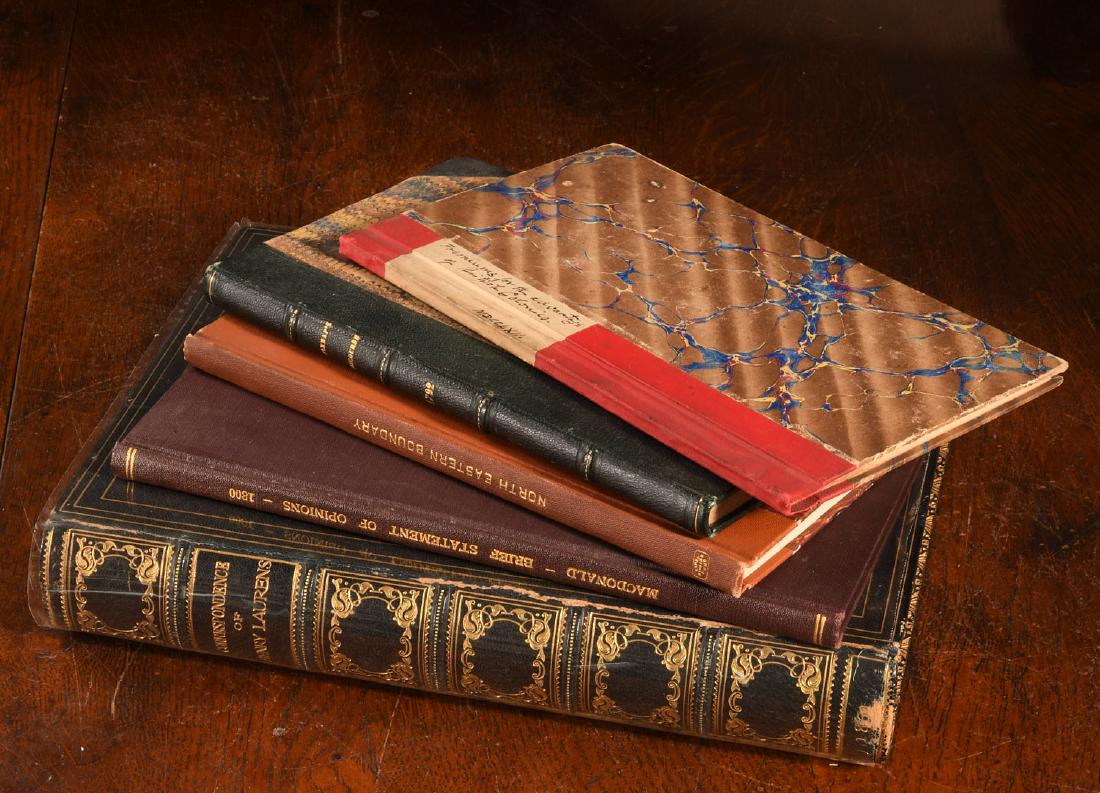 BOOKS: (5) Vols American British History 1762-1861 (1 of 7)