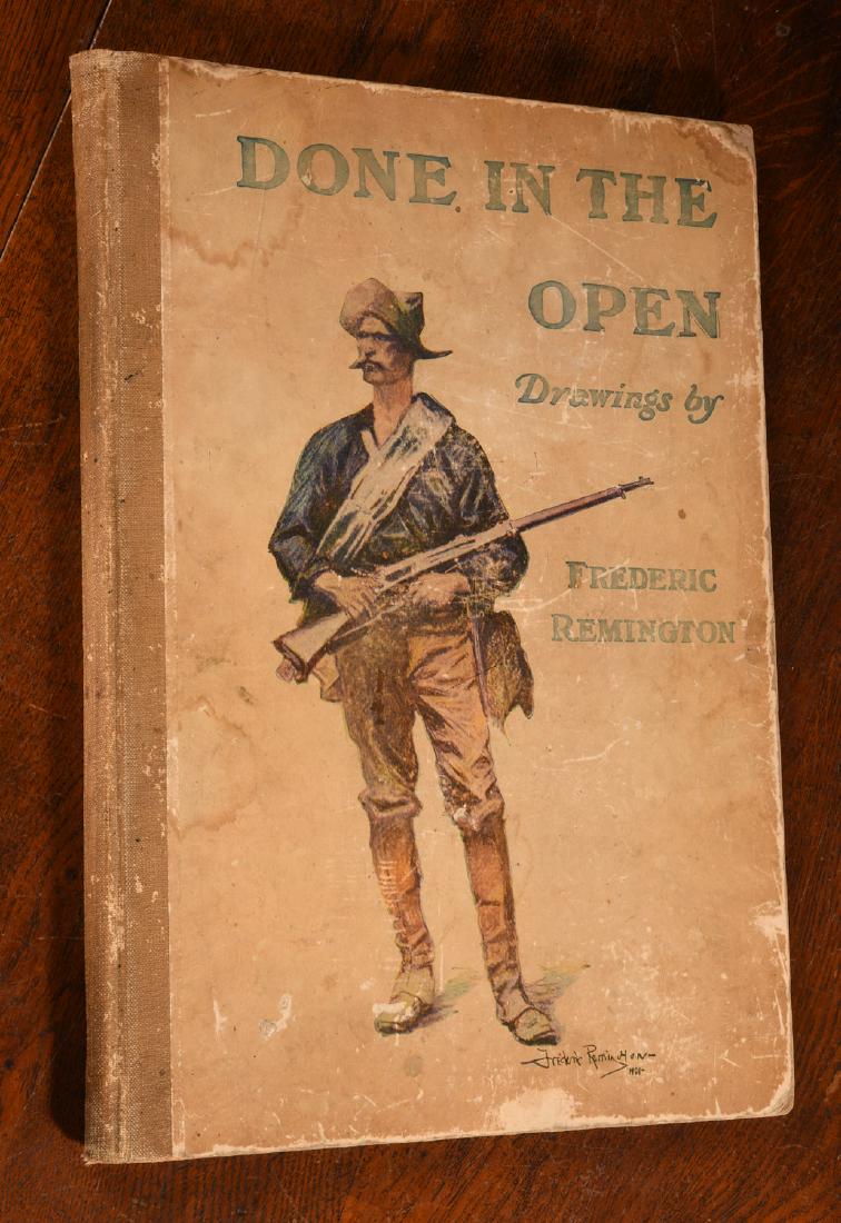BOOKS: Frederic Remington 1904 Done in the Open (1 of 6)