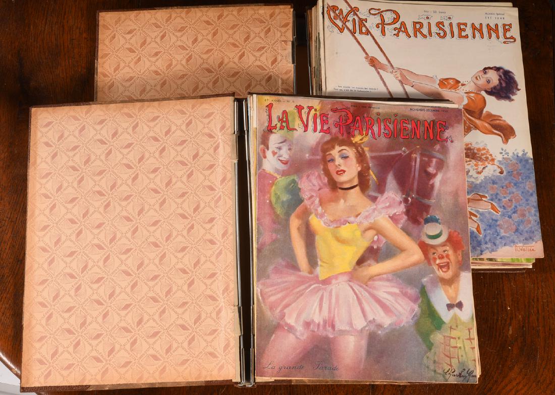 (18) Issues LA VIE PARISIENNE Magazine 1948-1951 (1 of 7)