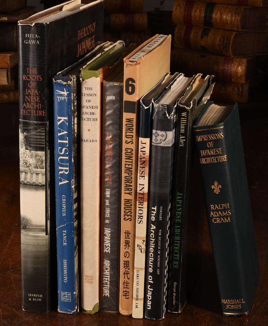 BOOKS: (9) Vols Japanese Architecture 1930-1963 (1 of 10)