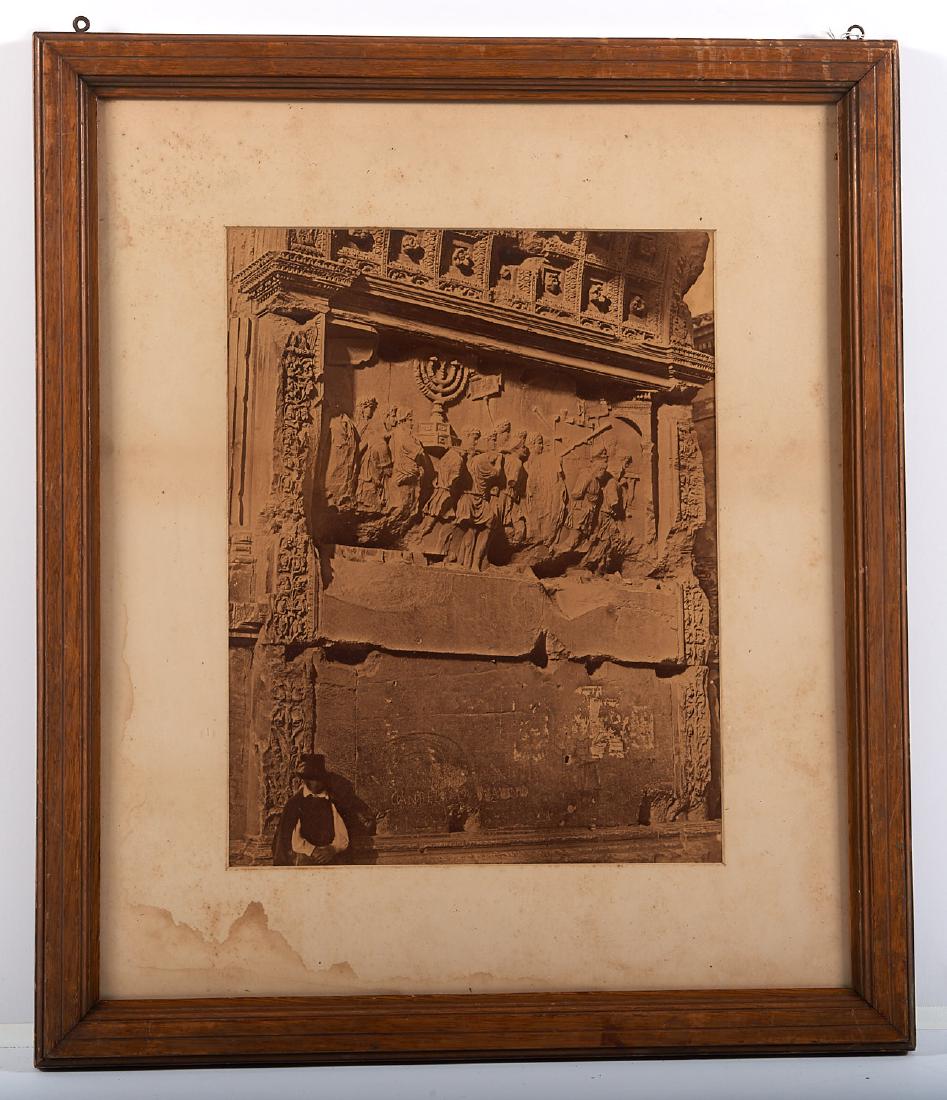 James Isaac Atkinson Anderson, photograph: James Isaac Atkinson Anderson, photograph, James Isaac Atkinson Anderson (English, 1813-1877), Arch of Titus, 1853, photograph, 13"h x 10"w (sight), framed