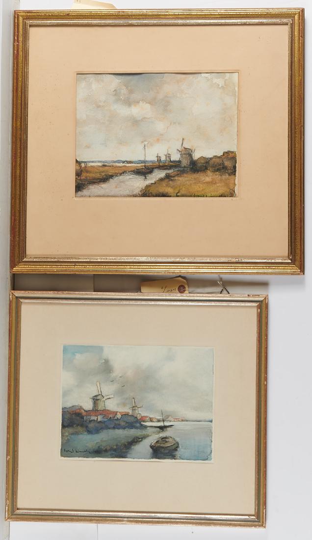 Continental School, (2) paintings (1 of 6)