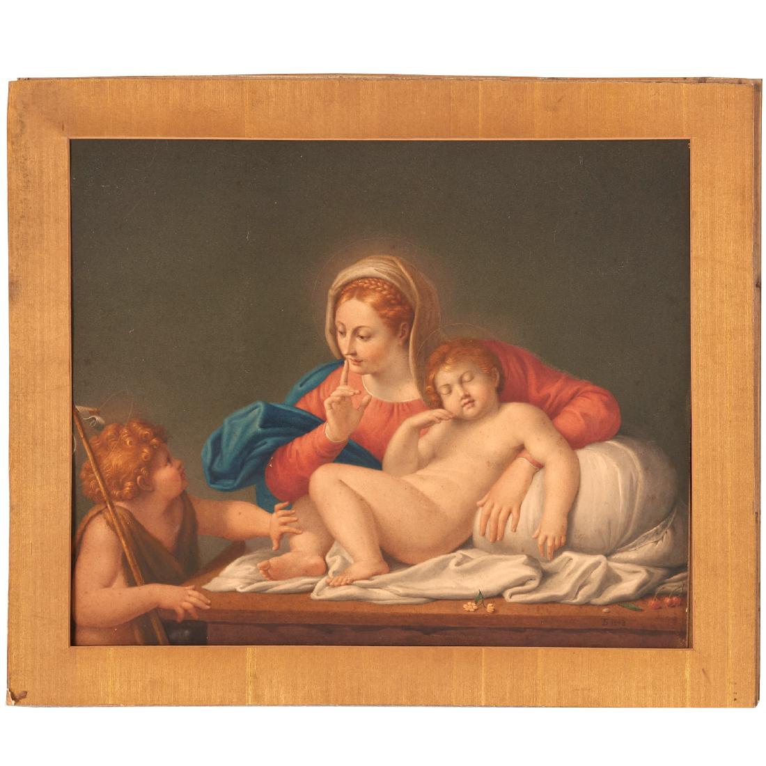 After Domenichino, painting (1 of 5)