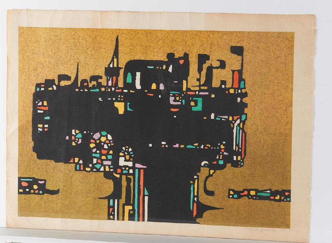 Toshi Yoshida, woodblock print (1 of 7)