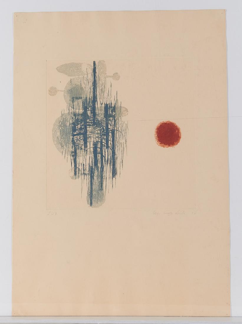 Modern School, engraving (1 of 8)