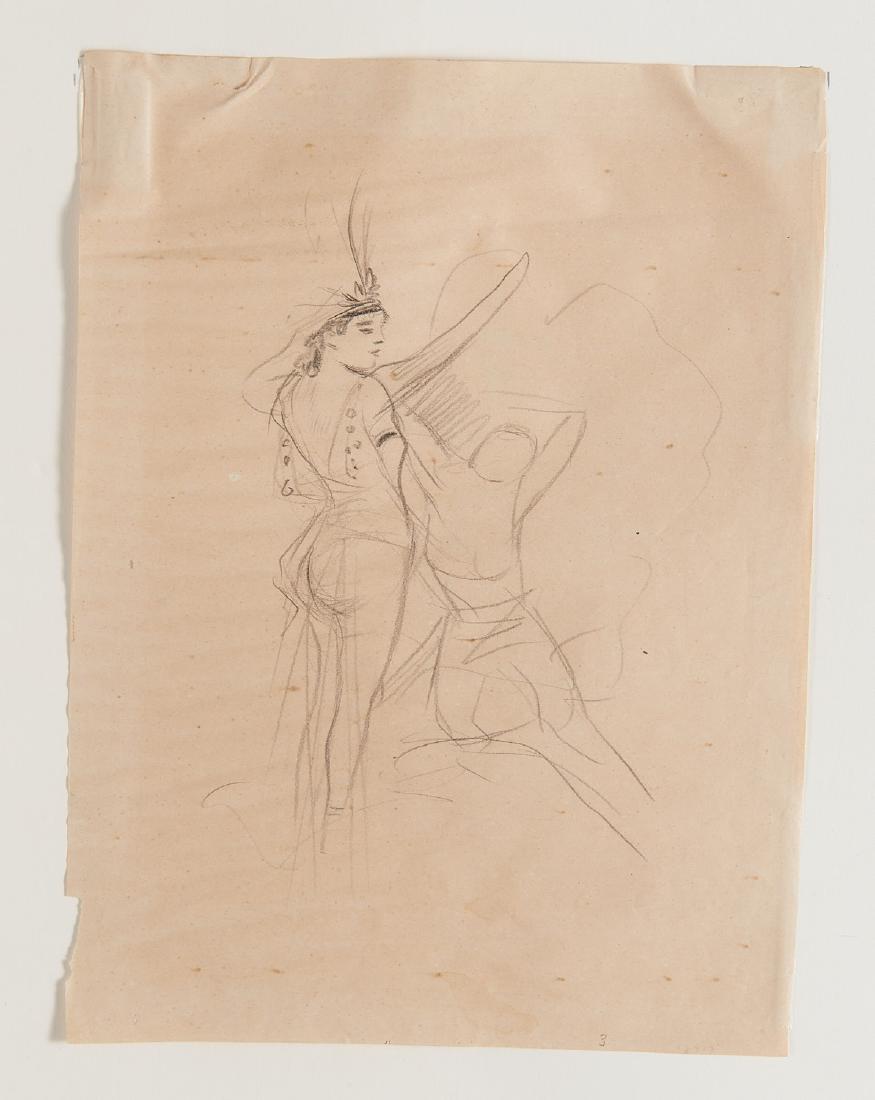 Jean-Louis Forain, drawing (1 of 4)