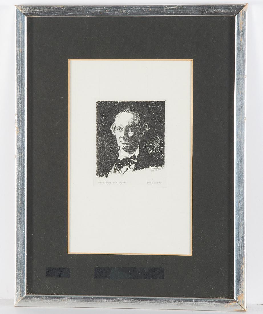 Edouard Manet, etching (1 of 4)