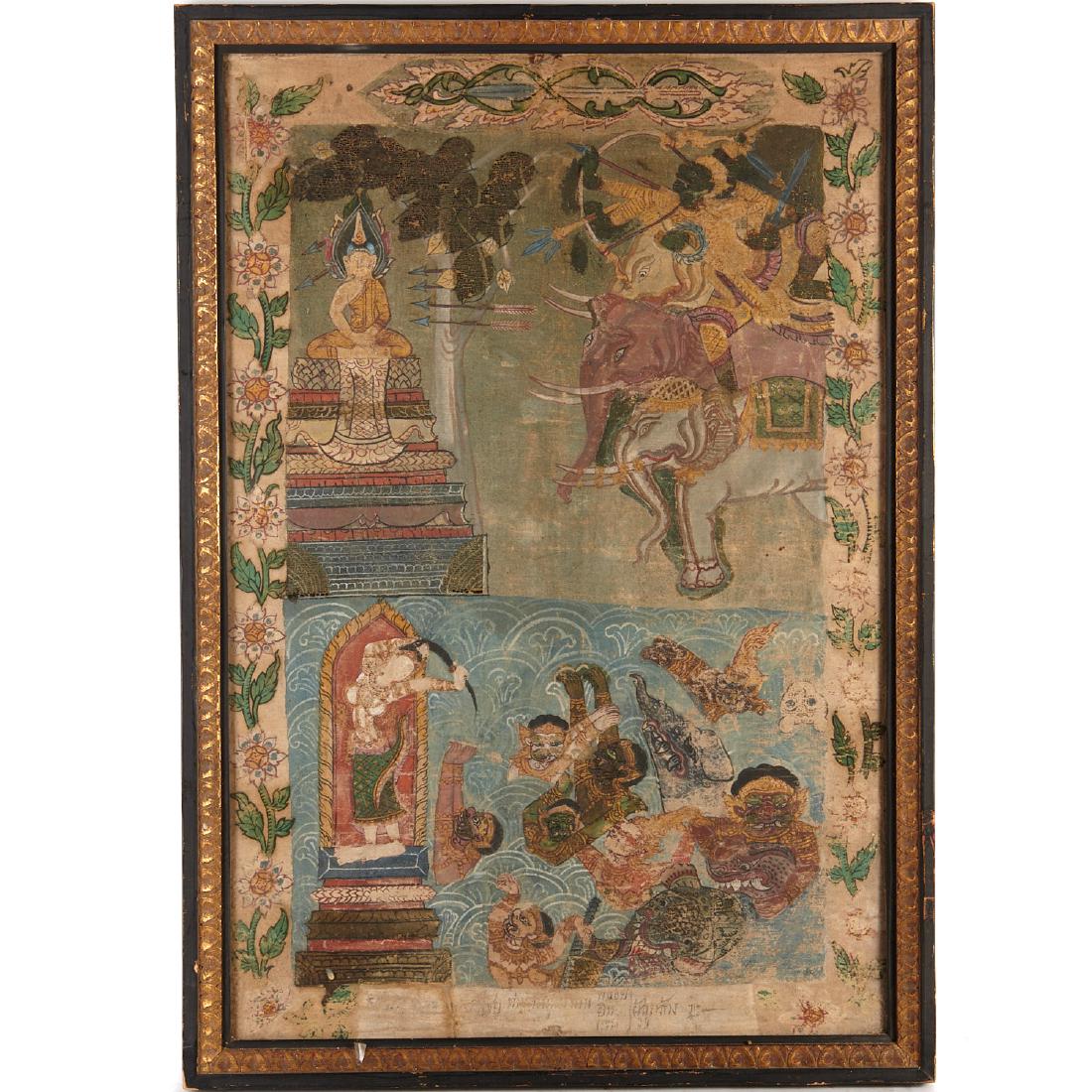 Buddhist narrative painting (1 of 8)