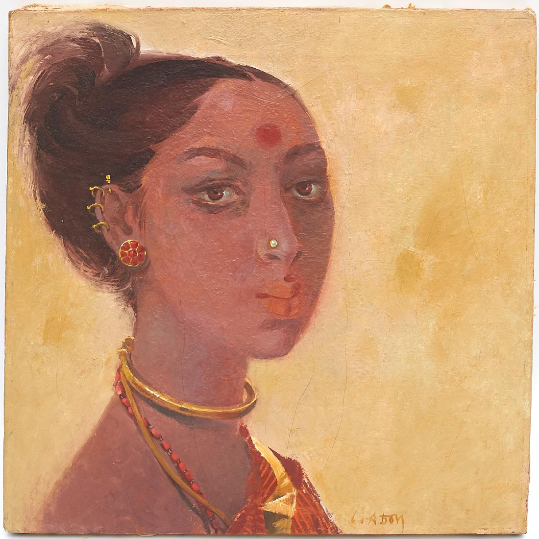 C.J. Anthony Doss, painting (1 of 5)