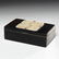 Art Deco jade mounted cigarette box by Cartier