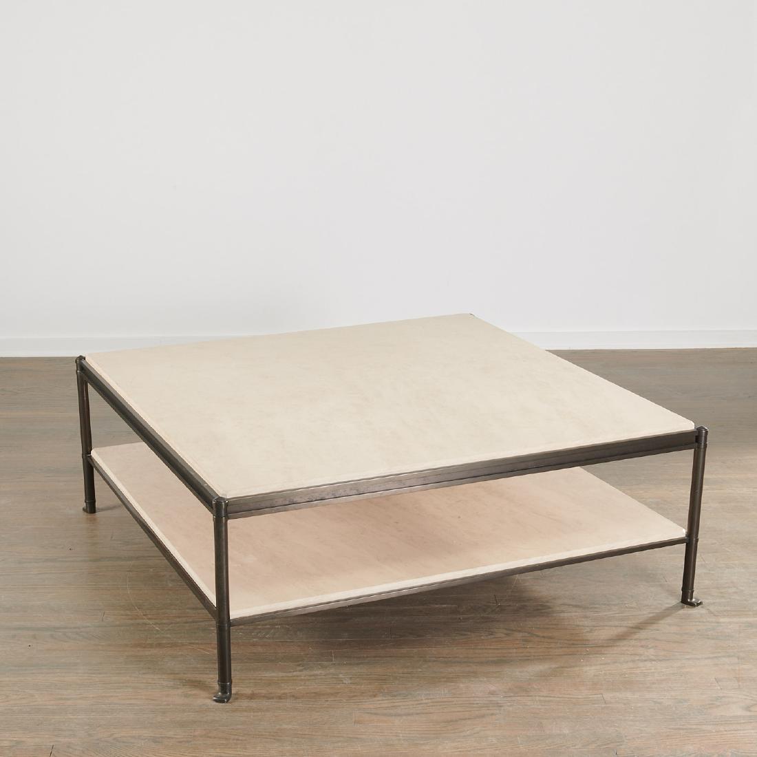 Large Contemporary designer tiered coffee table (1 of 7)