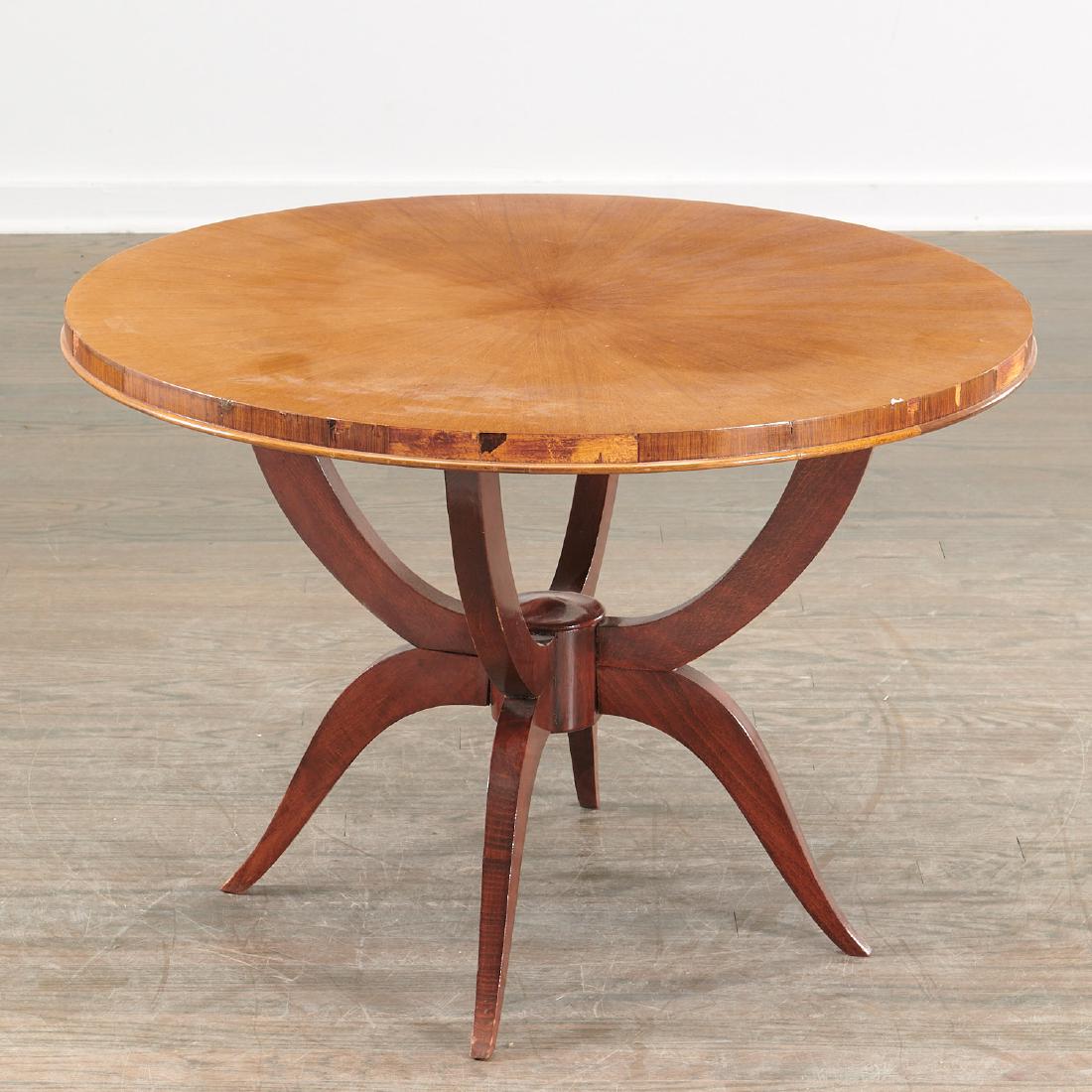 Jules Leleu (attrib.) circular coffee table (1 of 7)