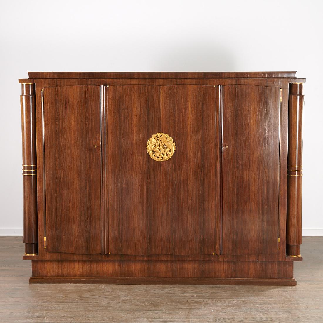 Fine four-door cabinet by Jules Leleu (1 of 10)
