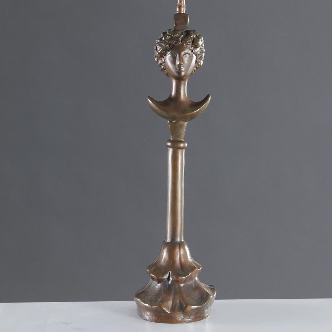 Alberto Giacometti (after) Tete de Femme lamp (1 of 7)