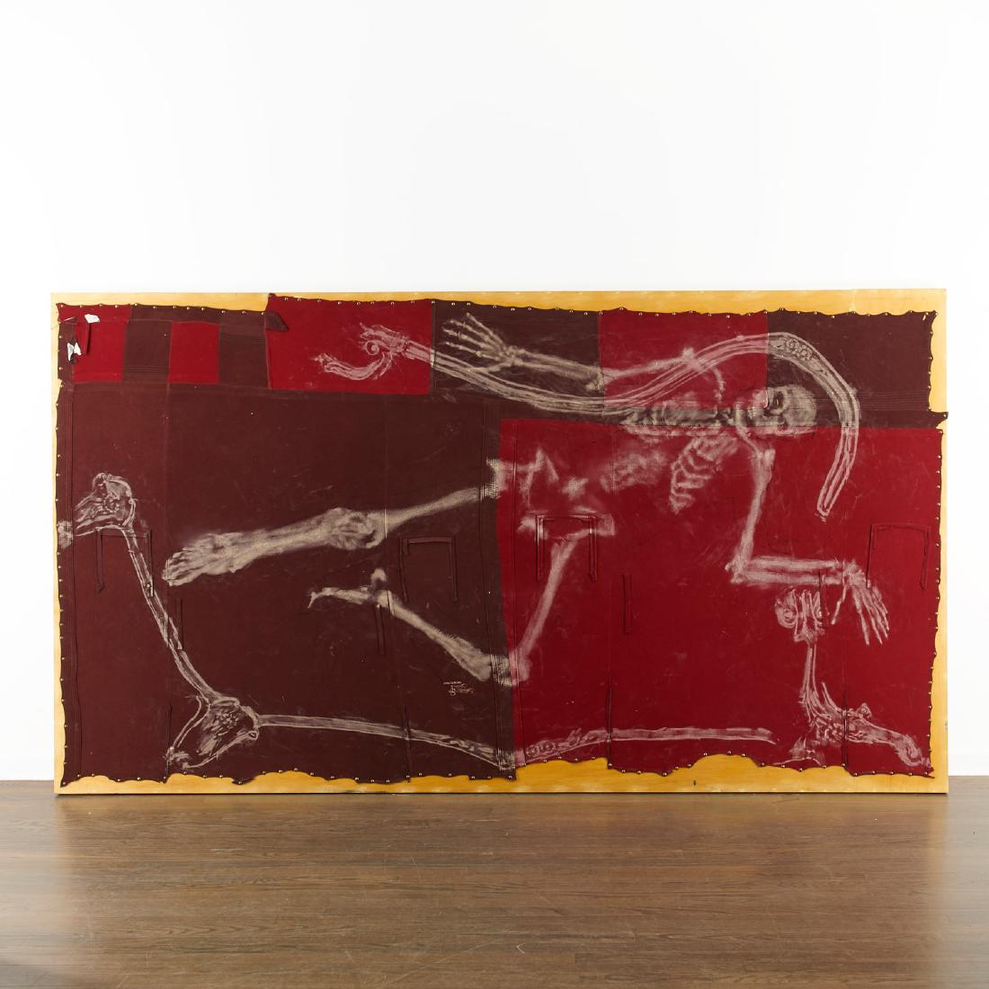 Tim Hawkinson, mixed media painting (1 of 9)