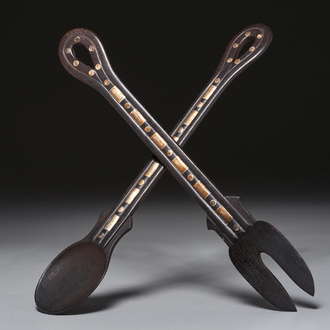 William Spratling salad servers (1 of 6)