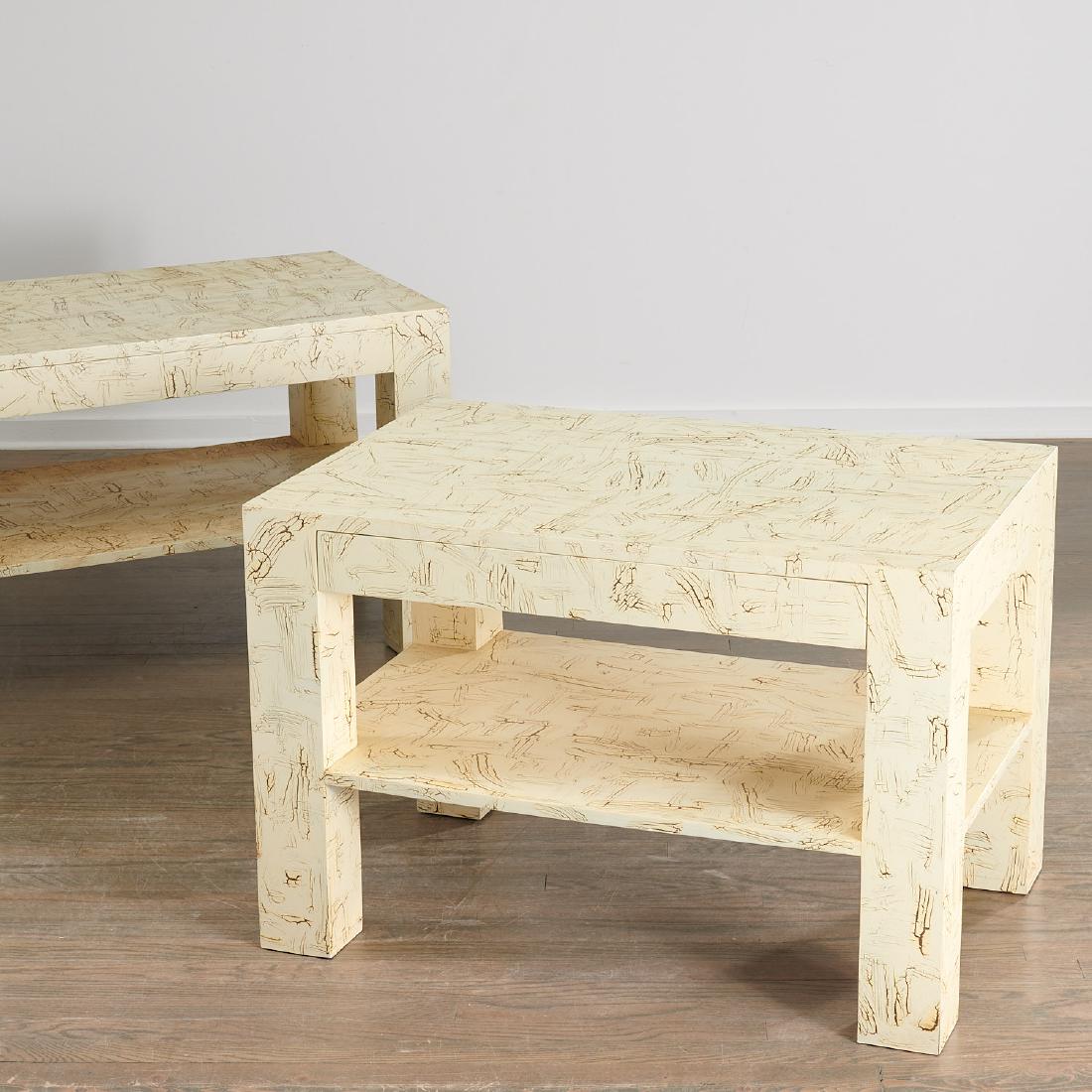Pair Juan Pablo Molyneux tiered side tables (1 of 7)