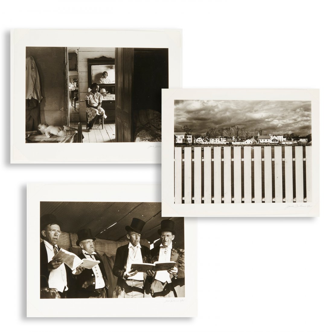 Jack Delano, photo portfolio: Jack Delano, photo portfolio, Jack Delano (American, 1914-1997), A Portfolio of Ten Photographs, 1940s, ten gelatin silver prints, printed later, each print signed and numbered 8/25, matted and unfram